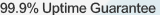 99.9% Uptime Guarantee